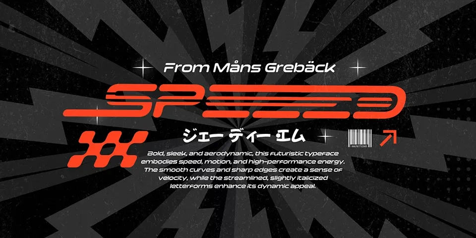 Speeed Font