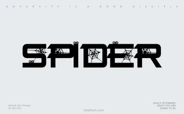 Spider Font