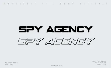 Spy Agency Font