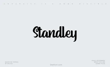 Standley Font