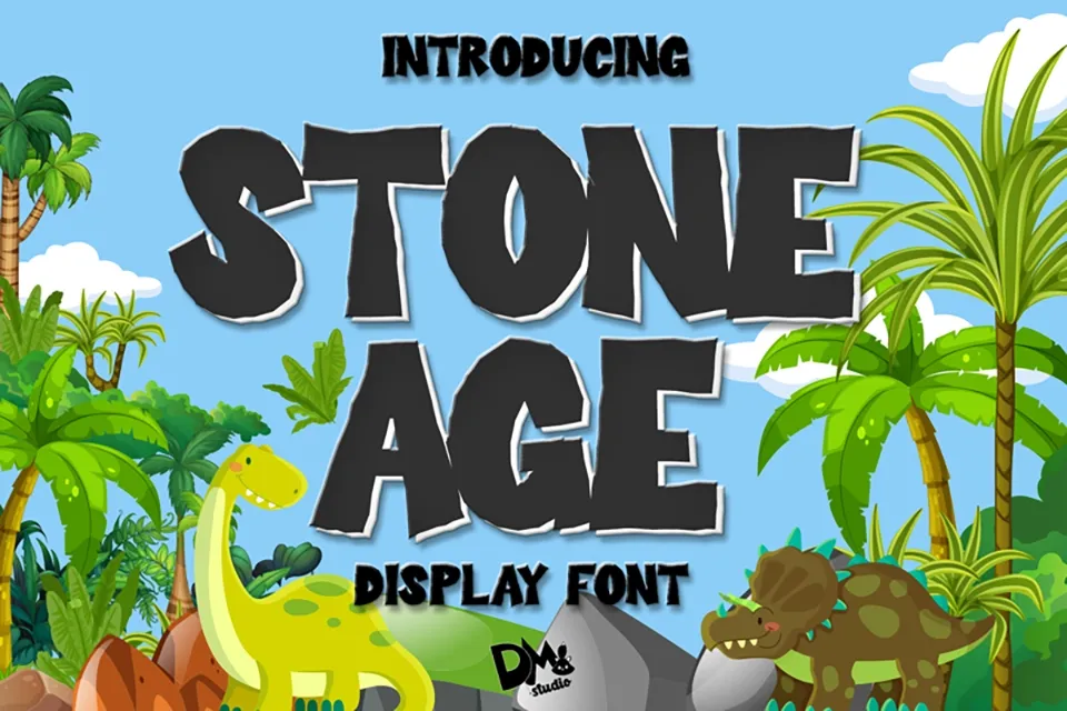 Stone Age Font