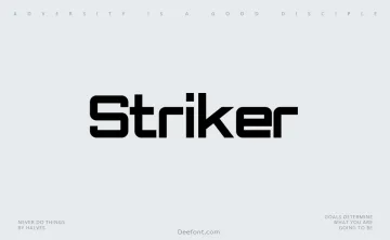 Striker Font