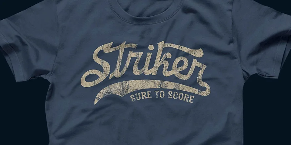 Strikers Script Font