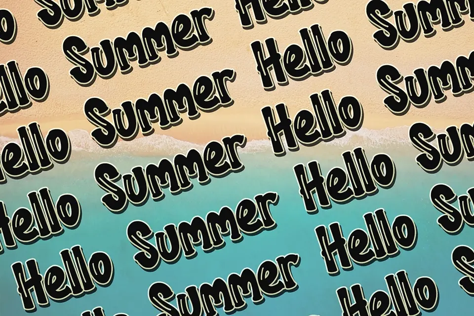 Summer Holiday Font