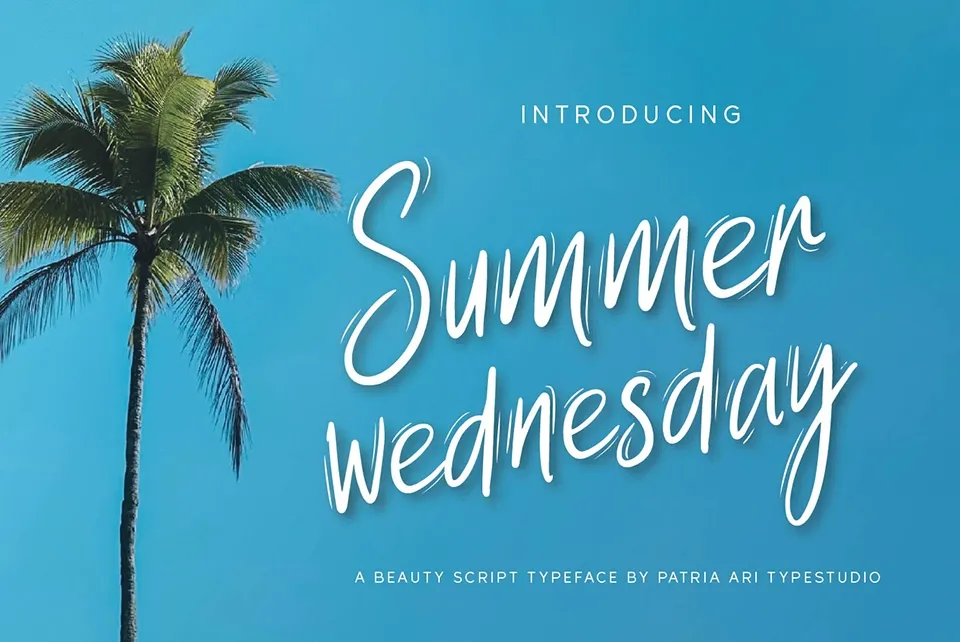 Summer Wednesday Script Font