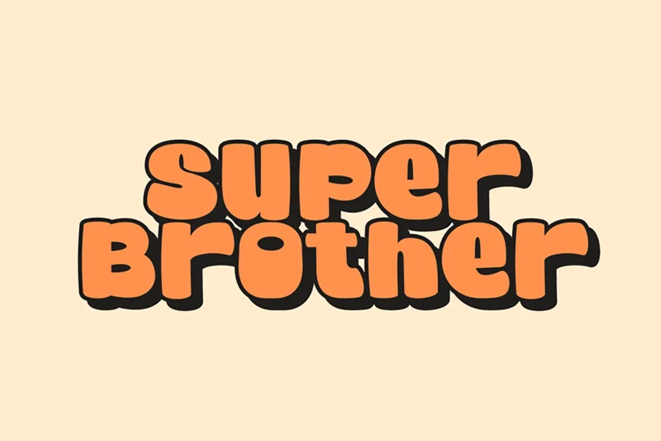 Super Brother Font