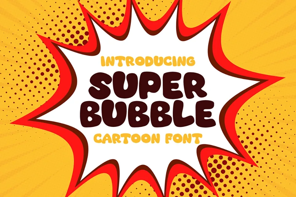 Super Bubble Font