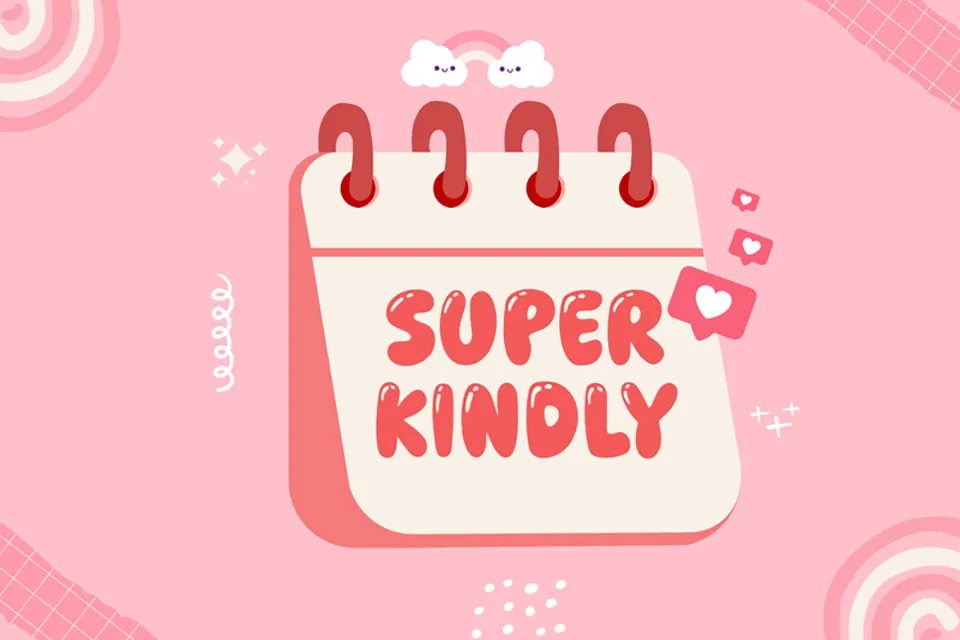 Super Kindly Font