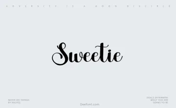 Sweetie Font