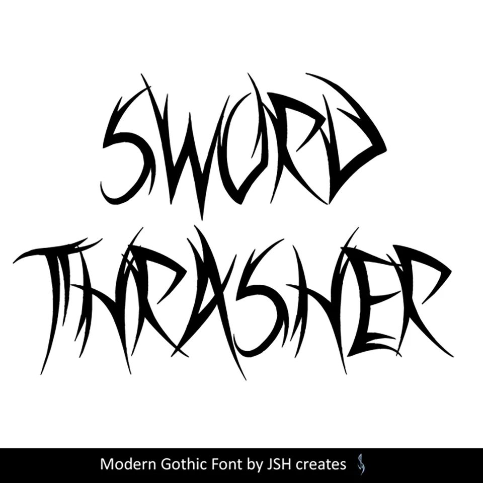 Sword Thrasher Font