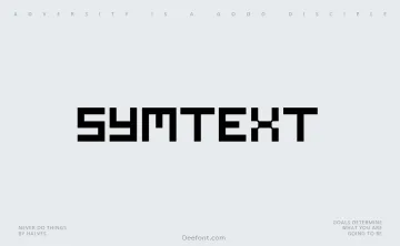 Symtext Font