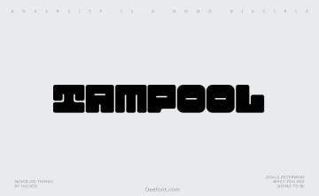 Tampool Font