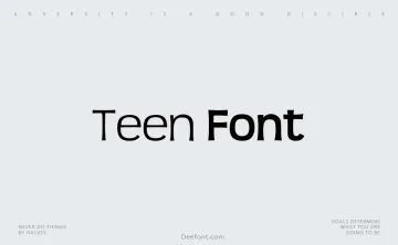 Teen Font Family