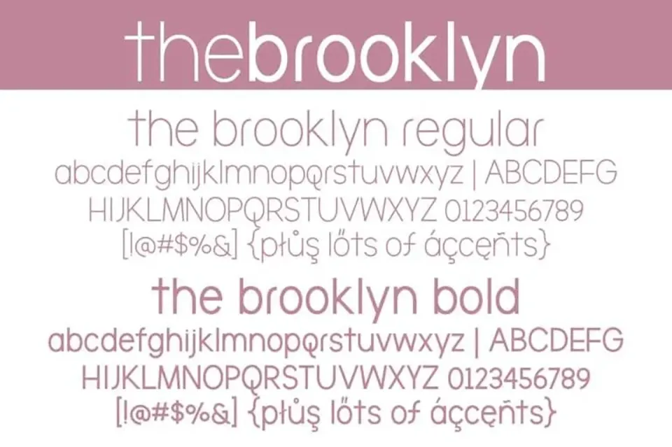 The Brooklyn Font