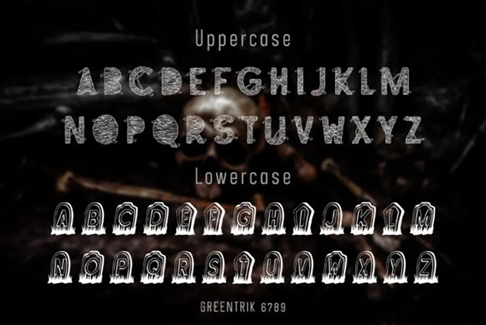 The Mummy R.I.P Font