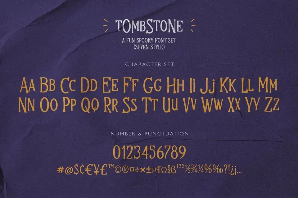 Tombstone Font
