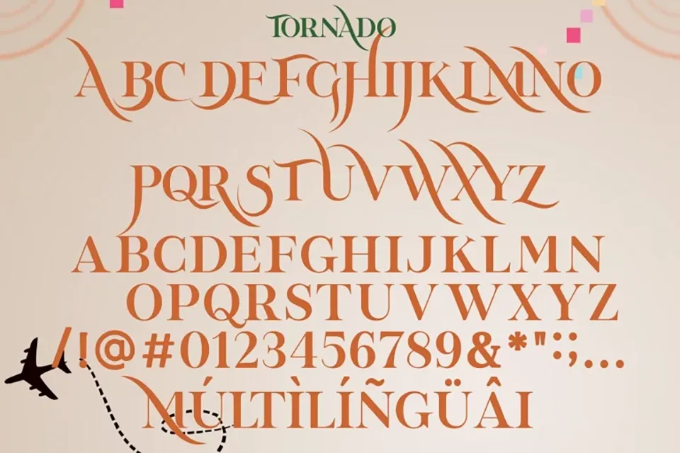 Tornado Font