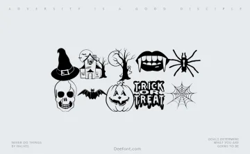 Trick or Treat Font