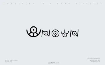 Unown Font