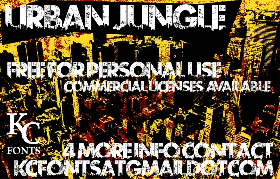 Urban Jungle Font