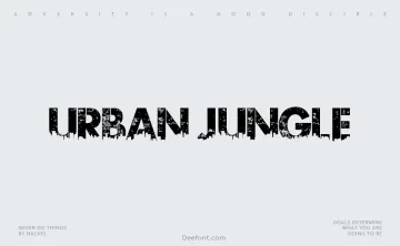 Urban Jungle Font