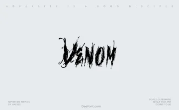 Venom Font