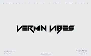 Vermin Vibes Font