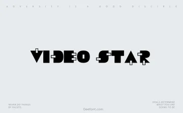Video Star Font