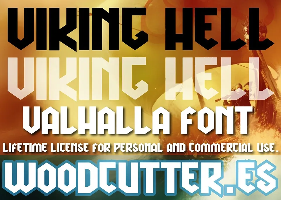 Viking Hell Font
