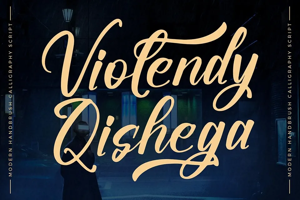 Violendy Qishega Font