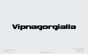 Vipnagorgialla Font