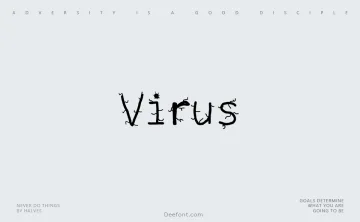 Virus Font