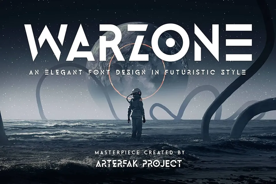 Warzone Font