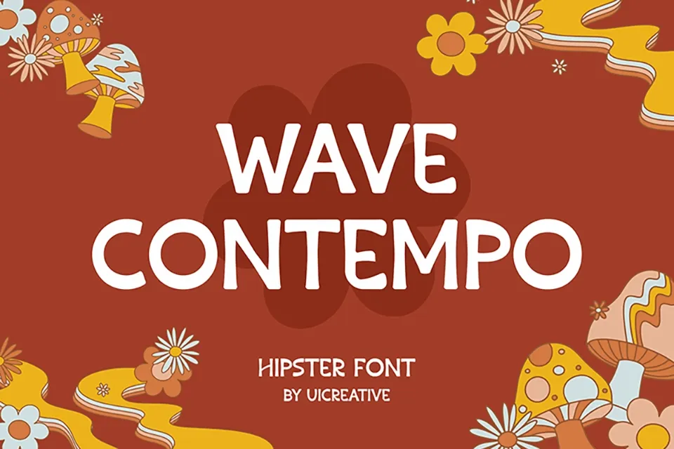 Wave Contempo Font