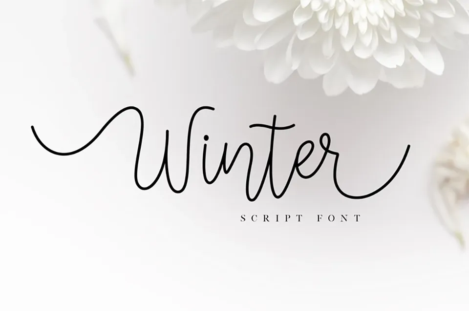 Winter Font