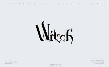 Witch Font