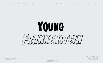 Young Frankenstein Font