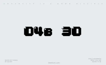 04b_30 Font