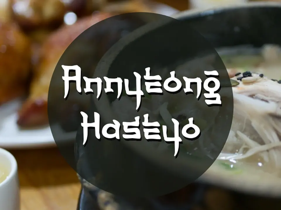A Annyeong Haseyo Font