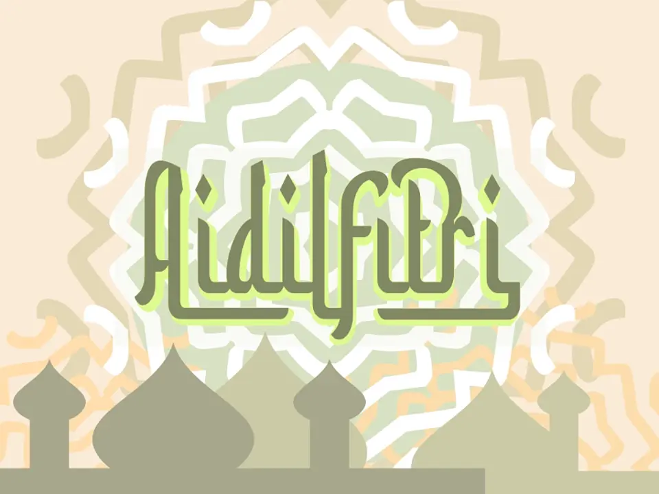 aAidilfitri Font