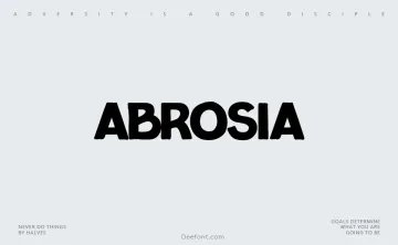 Abrosia Font