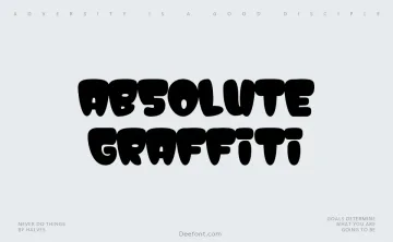 Absolute Graffiti Font