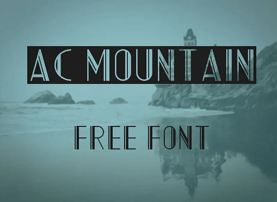 AC Mountain Font