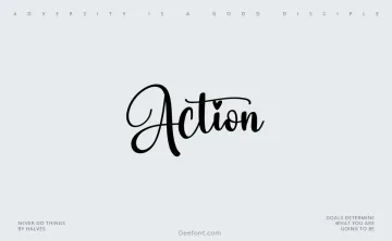 Action Font