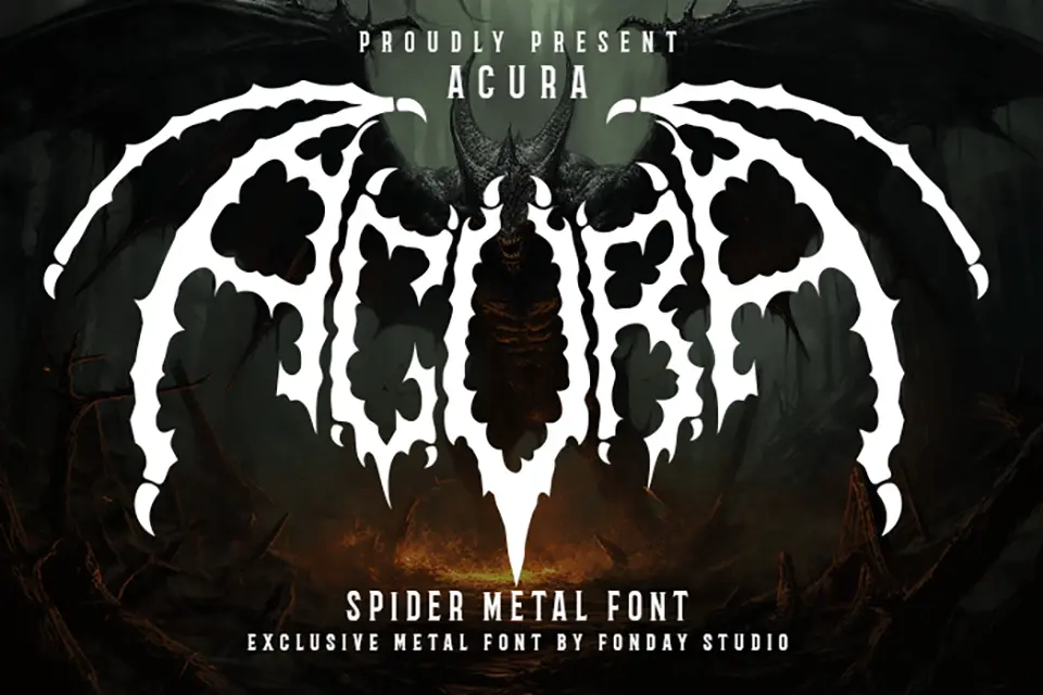 Acura Font