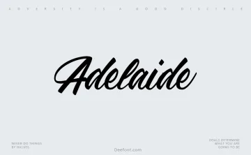 Adelaide Font
