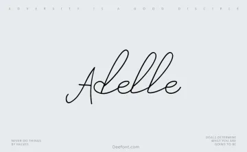 Adelle Font