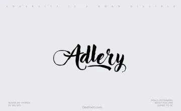 Adlery Font