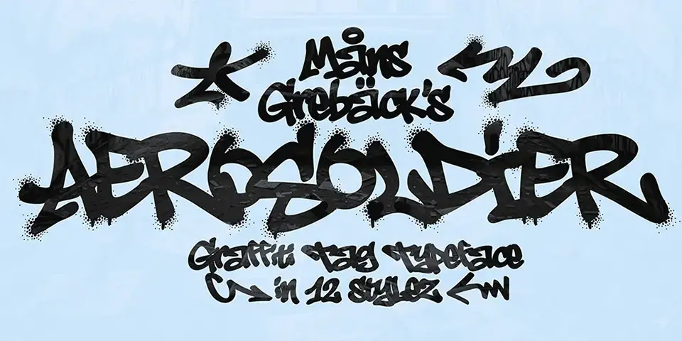 Aerosoldier Font
