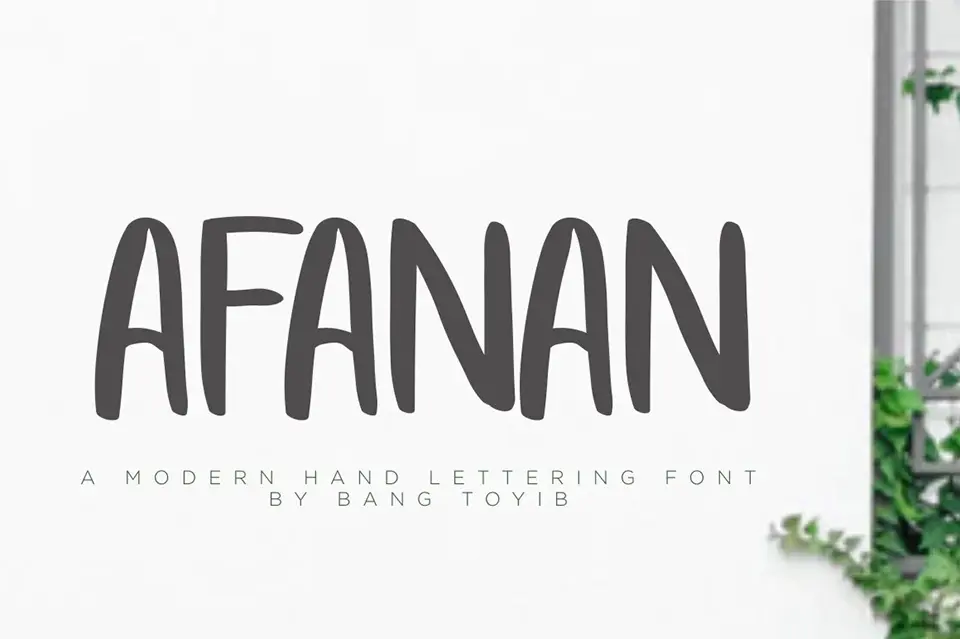 Afanan Font